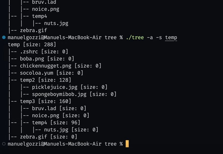 File tree