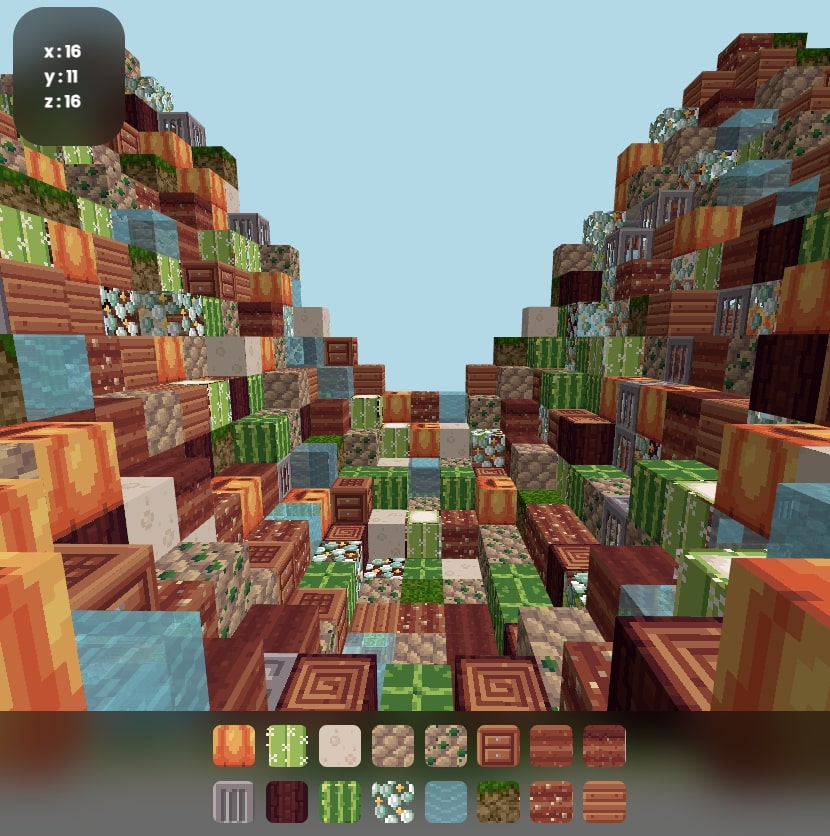 Minecraft Physics in Threejs